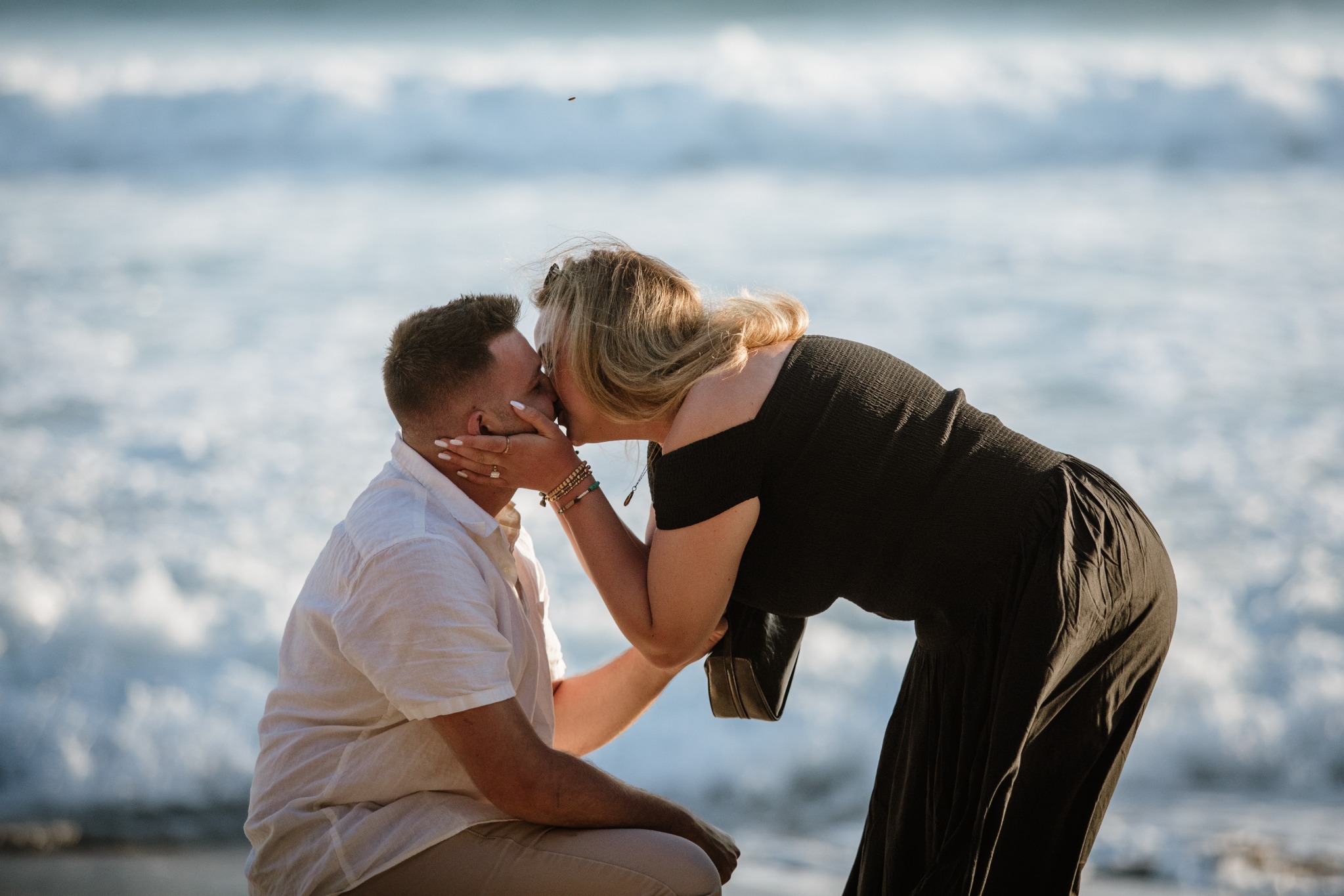 Chris and Ola proposal photo